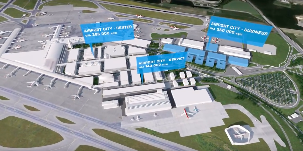 Prague Airport Shows Vision of Its Future