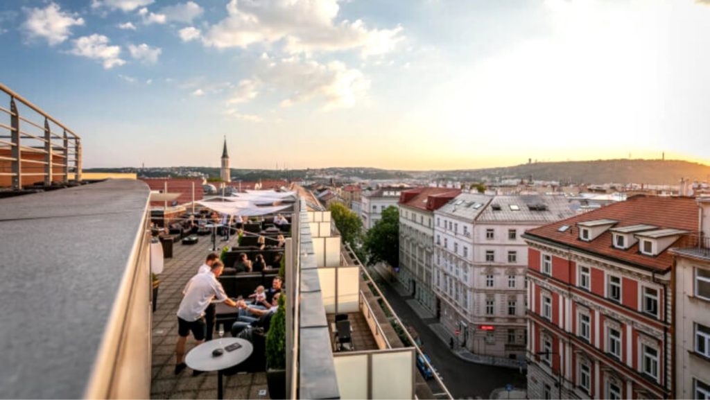 "THE ROOF" by Wenceslas Square