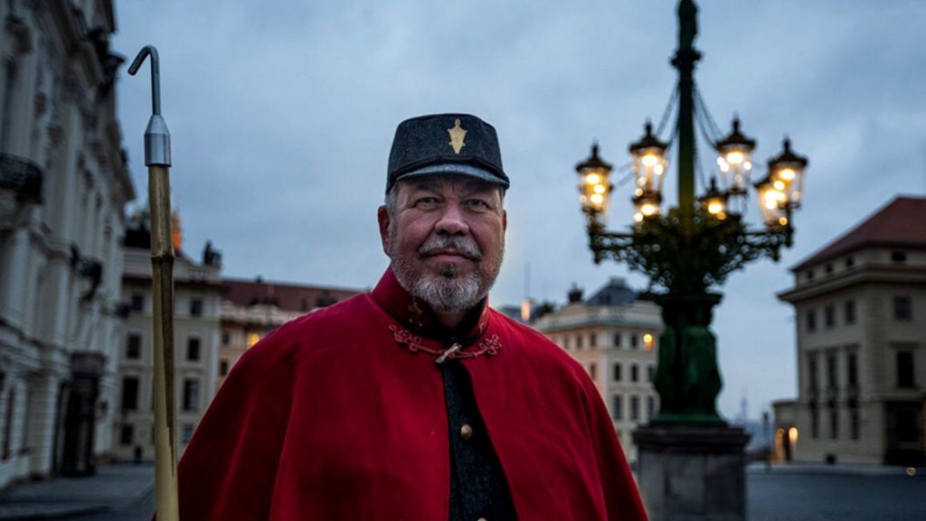 Lamp-Lighter on the Charles Bridge