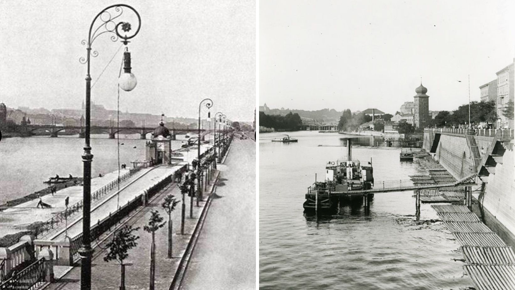 Historic Photos of Náplavka