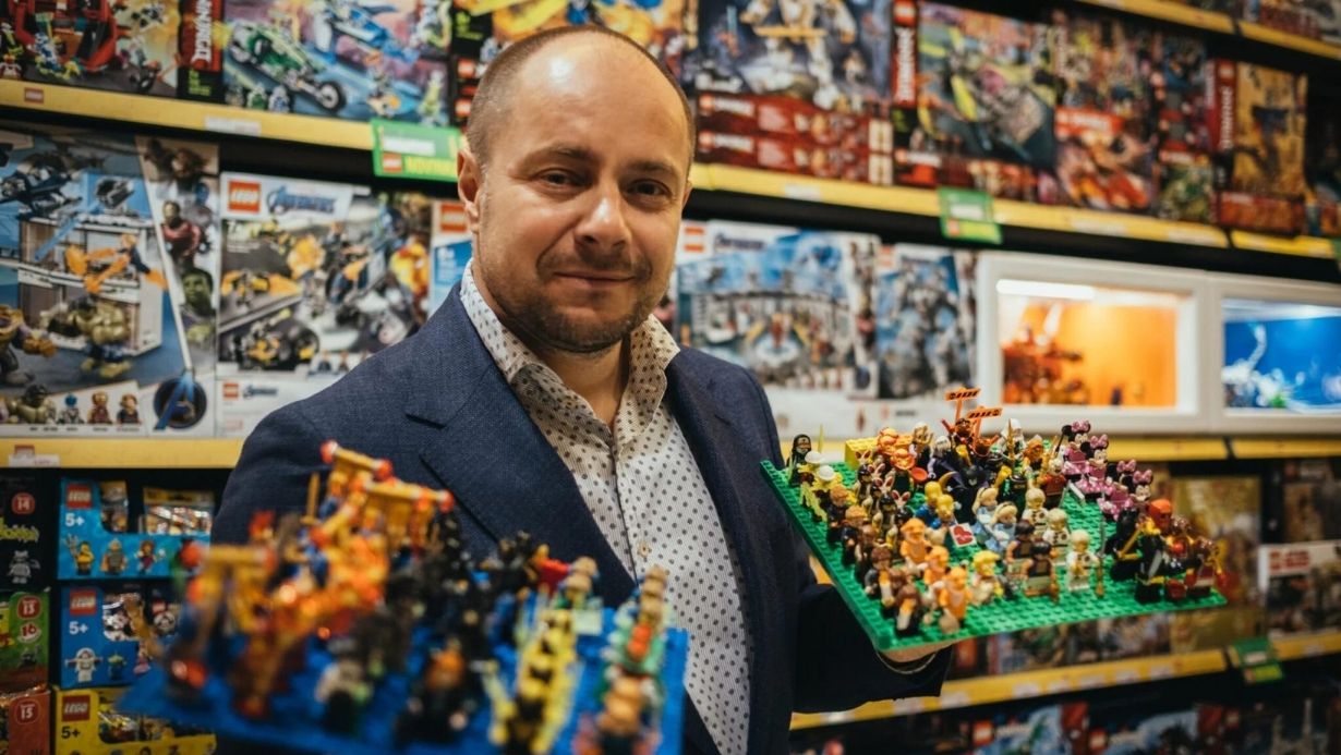 Sbírka stavebnic Lego českého muže je největší na světě
