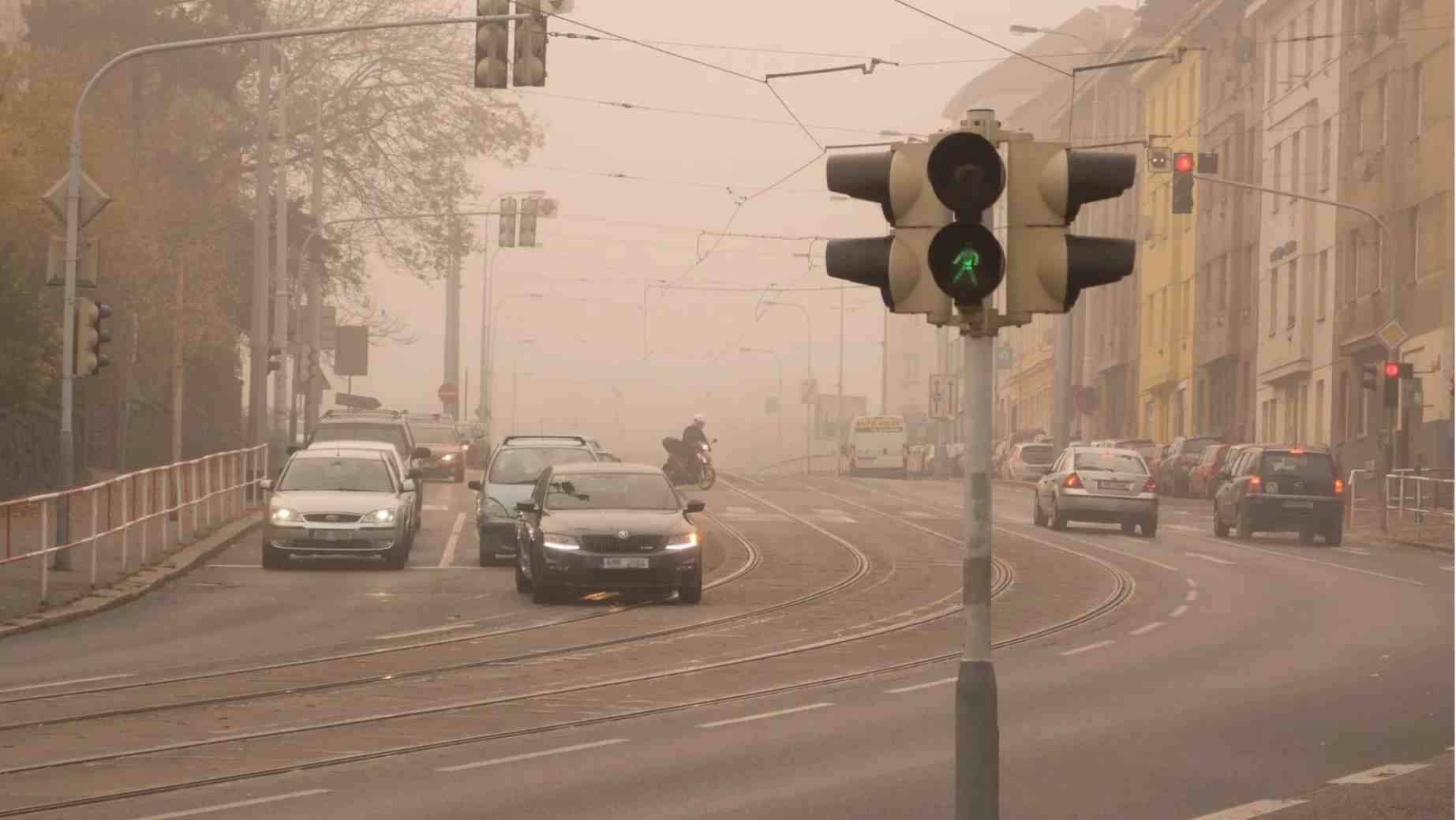 Sand From Sahara Causes Smog Over Most of the Czech Republic