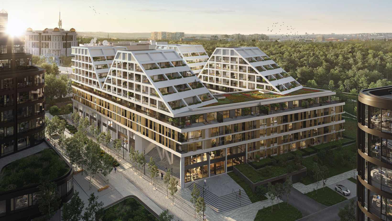 REAL ESTATE: Over 250 New Apartments Rising Next to Želivského Station