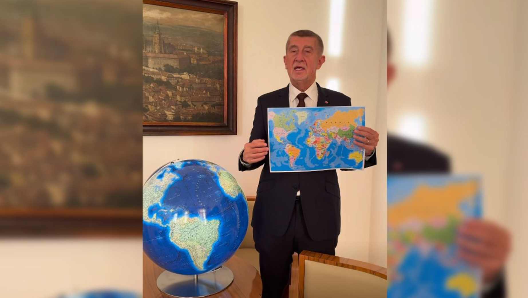 Babiš’s Globe – Foreign Media Mock Czech PM’s Greenland Remark