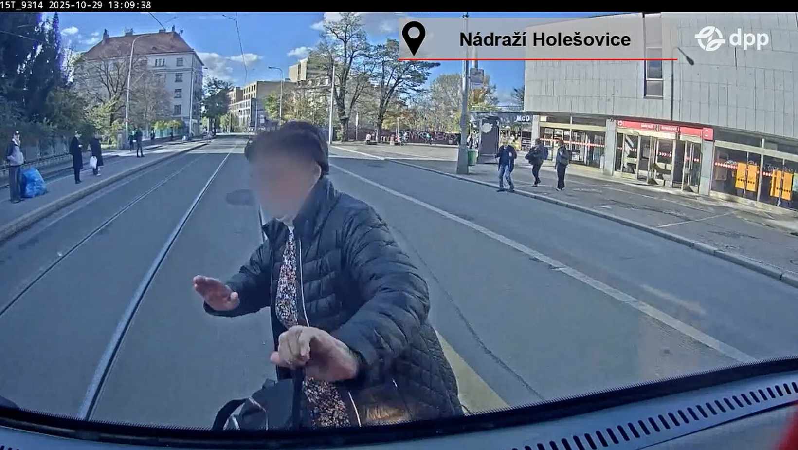 Prague Public Transport Released Warning Video of Pedestrians Hit by Trams