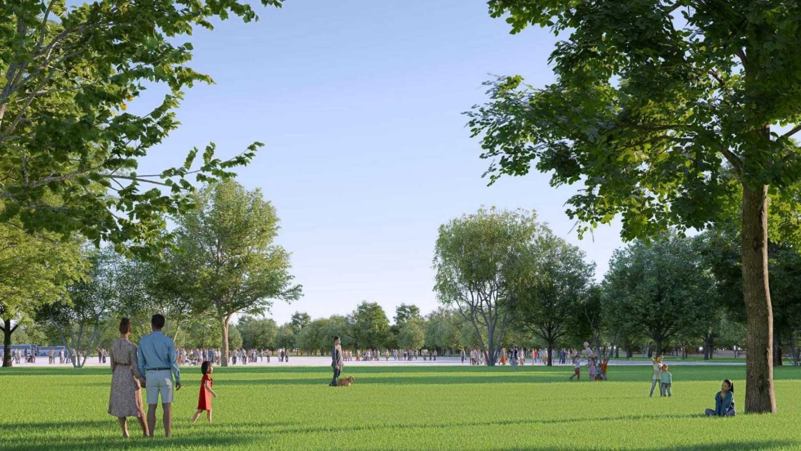 Prague to Replace Parking Area in Letná with 6,000m² of New Greenery