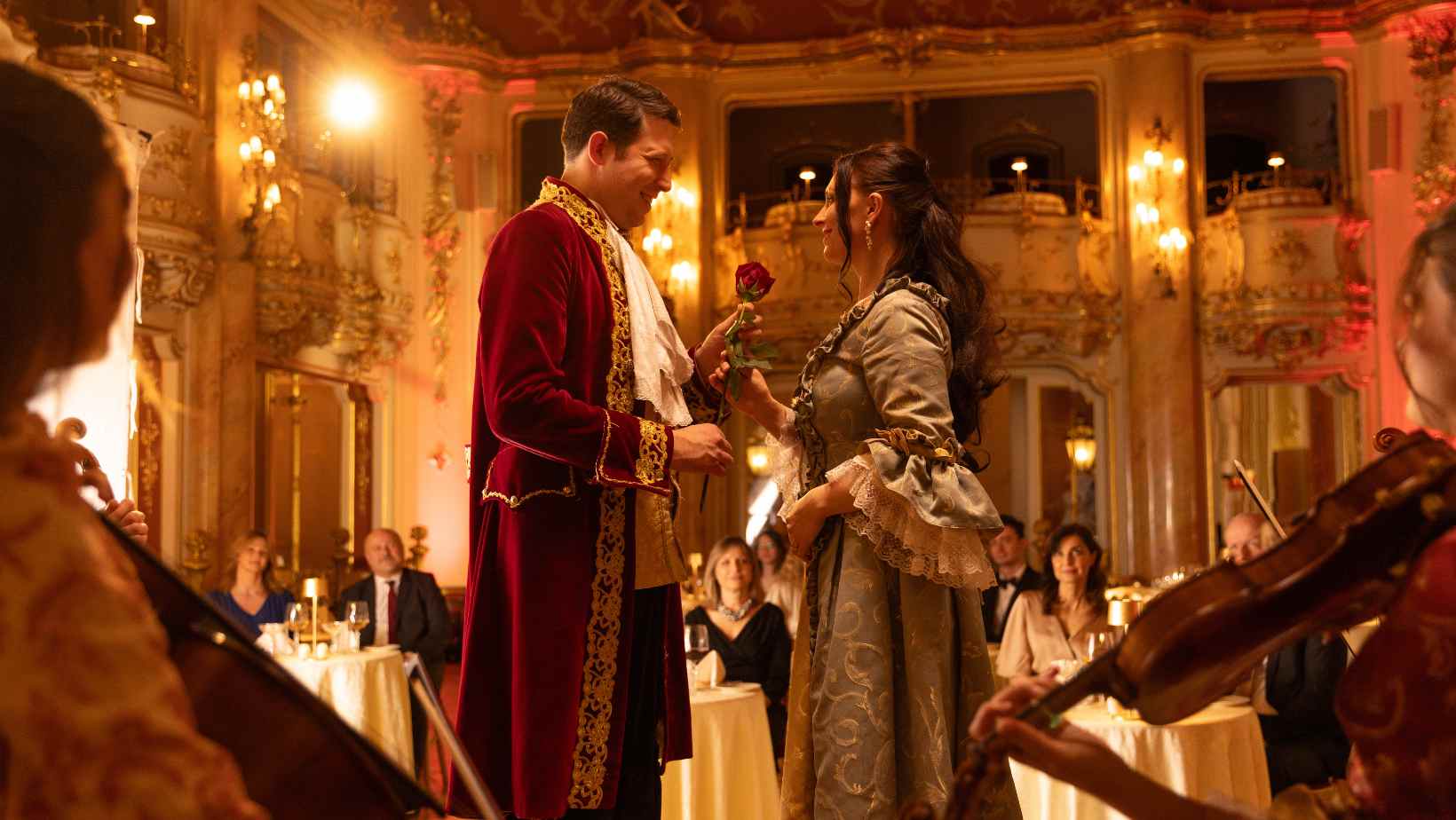 A Night with Mozart: Candlelit Concert and Fine Dining in Historic Ballroom