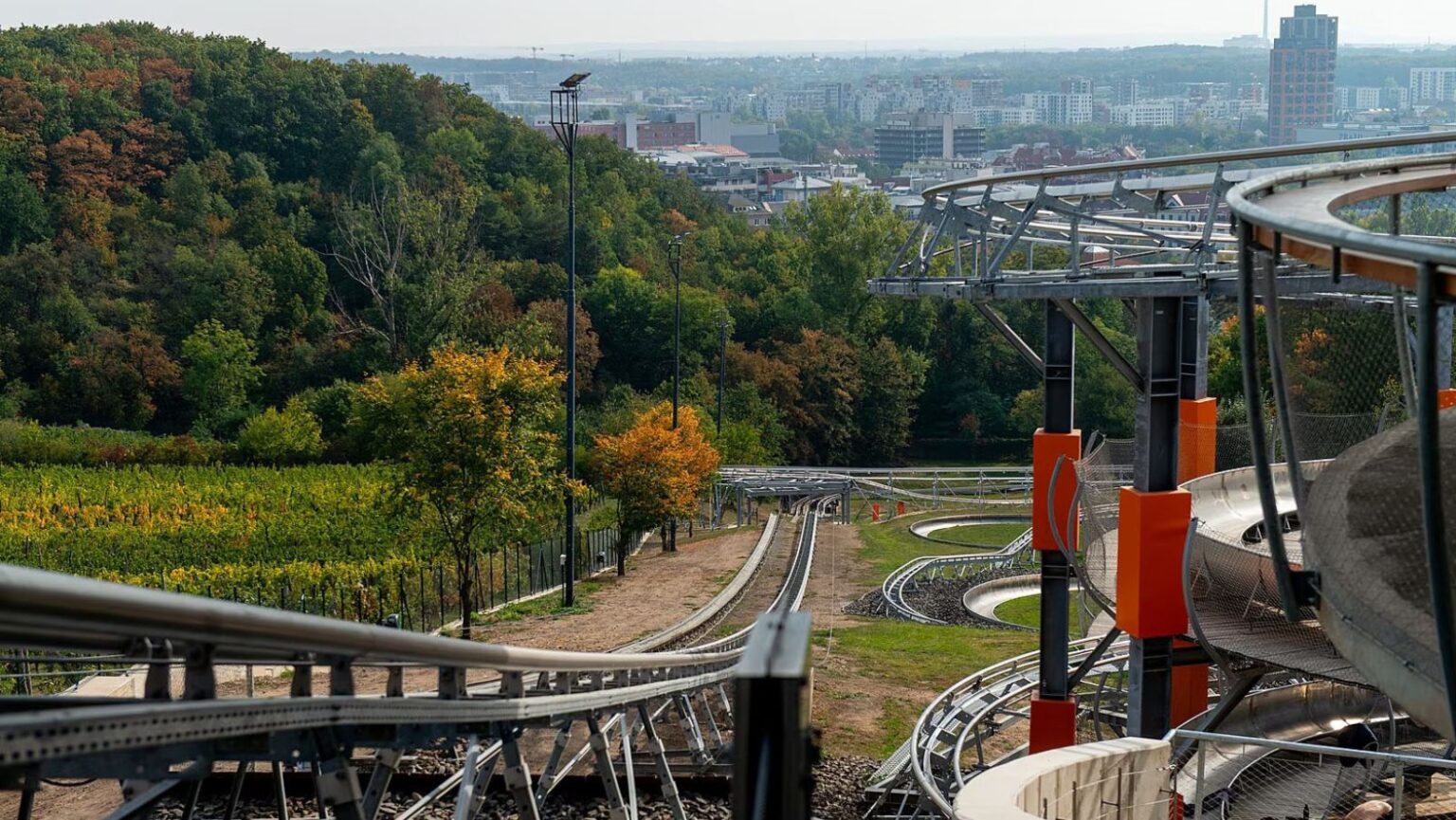 Prague Bobsleigh Track Reopens With New Alpine Coaster
